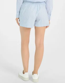 Gestreifte Baumwoll-Shorts Linette