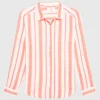 Gestreifte Musselin-Bluse Scout