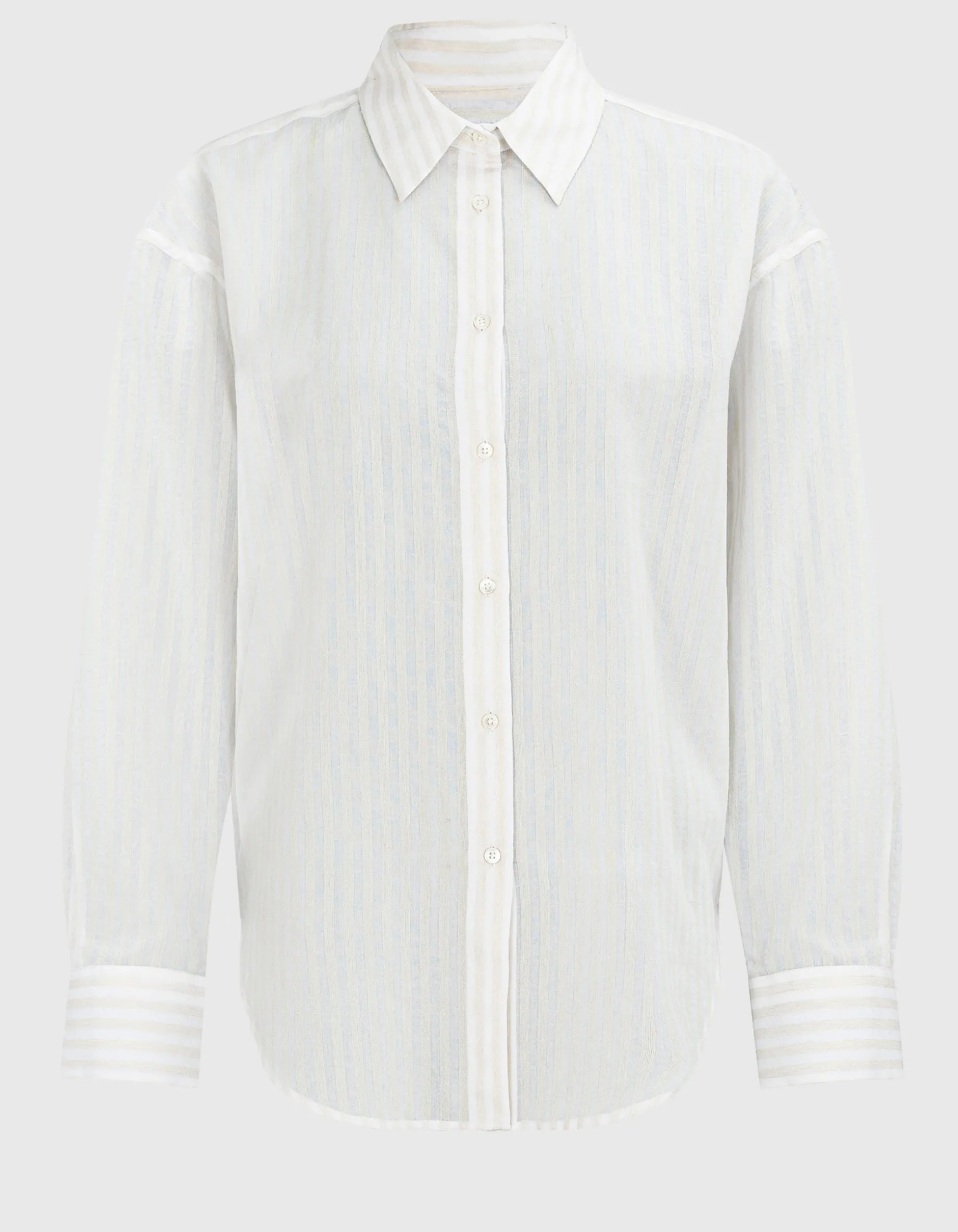 Gestreifte Oversize-Bluse Jianella