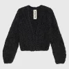Grobstrick Kaschmir-Cardigan