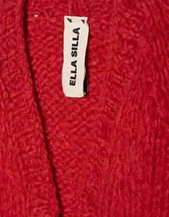 Grobstrick Kaschmir-Cardigan