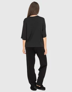 Halbarm T-Shirt Teesanie mit Rundhalsausschnitt