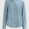 Hemd in Jeans-Optik
