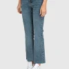 High-Rise Bootcut-Jeans