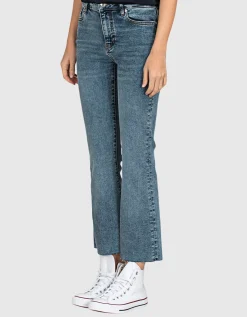 High-Rise Bootcut-Jeans