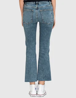 High-Rise Bootcut-Jeans