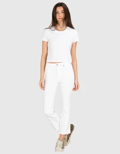 High-Rise Bootcut-Jeans