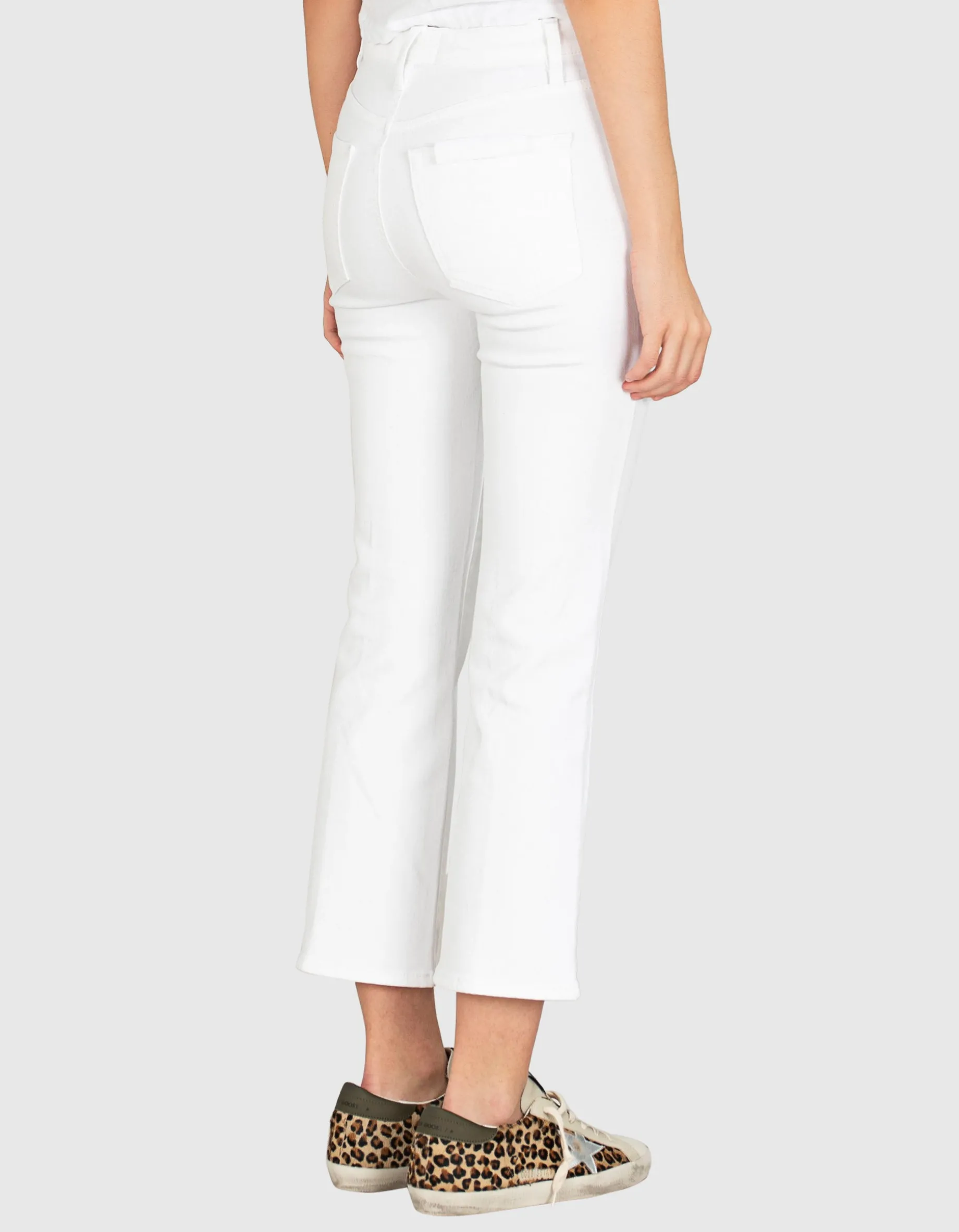 High-Rise Bootcut-Jeans