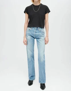 High-Rise Loose-Fit Jeans