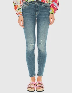 High-Rise Skinny Jeans