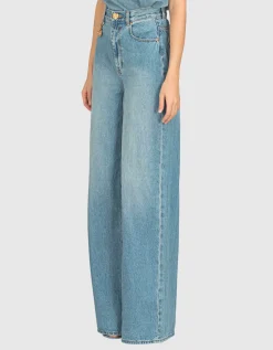 High-Rise Wide-Leg Jeans Crush