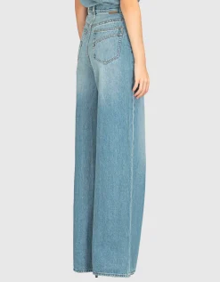 High-Rise Wide-Leg Jeans Crush