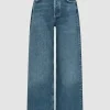 High-Rise Wide-Leg Jeans Dame