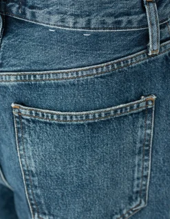 High-Rise Wide-Leg Jeans Dame