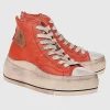 High-Top Leder-Sneaker