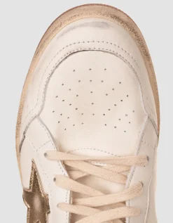 High-Top Leder-Sneaker