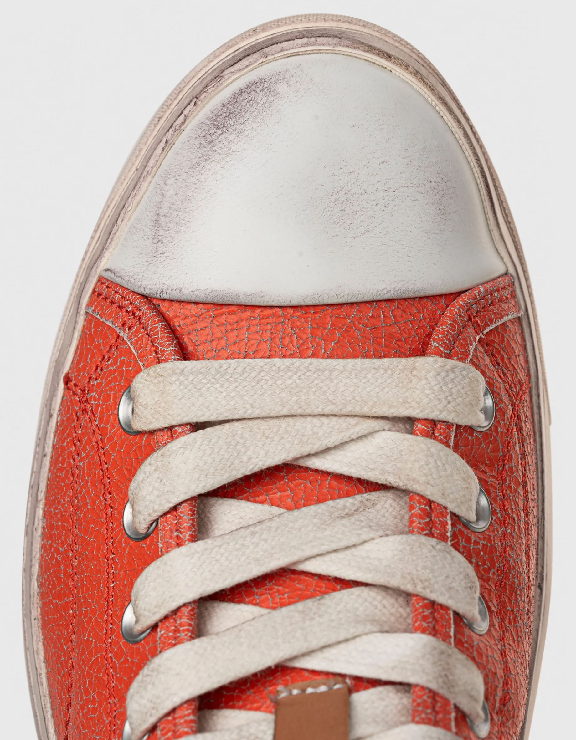 High-Top Leder-Sneaker
