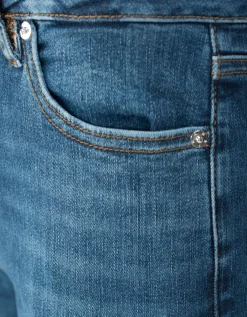 High-Waist Bootcut Jeans