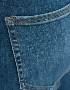 High-Waist Bootcut Jeans