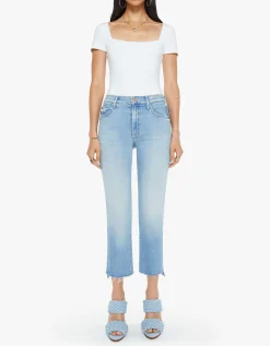 High-Waist Bootcut Jeans