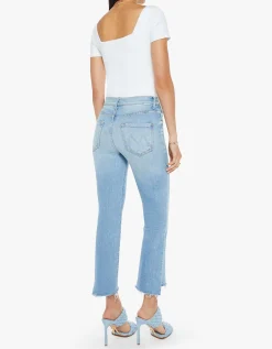 High-Waist Bootcut Jeans