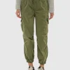 High-Waist Cargohose