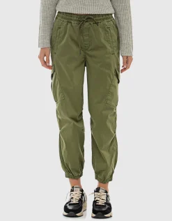 High-Waist Cargohose