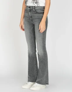 High-Waist Flare-Leg Jeans