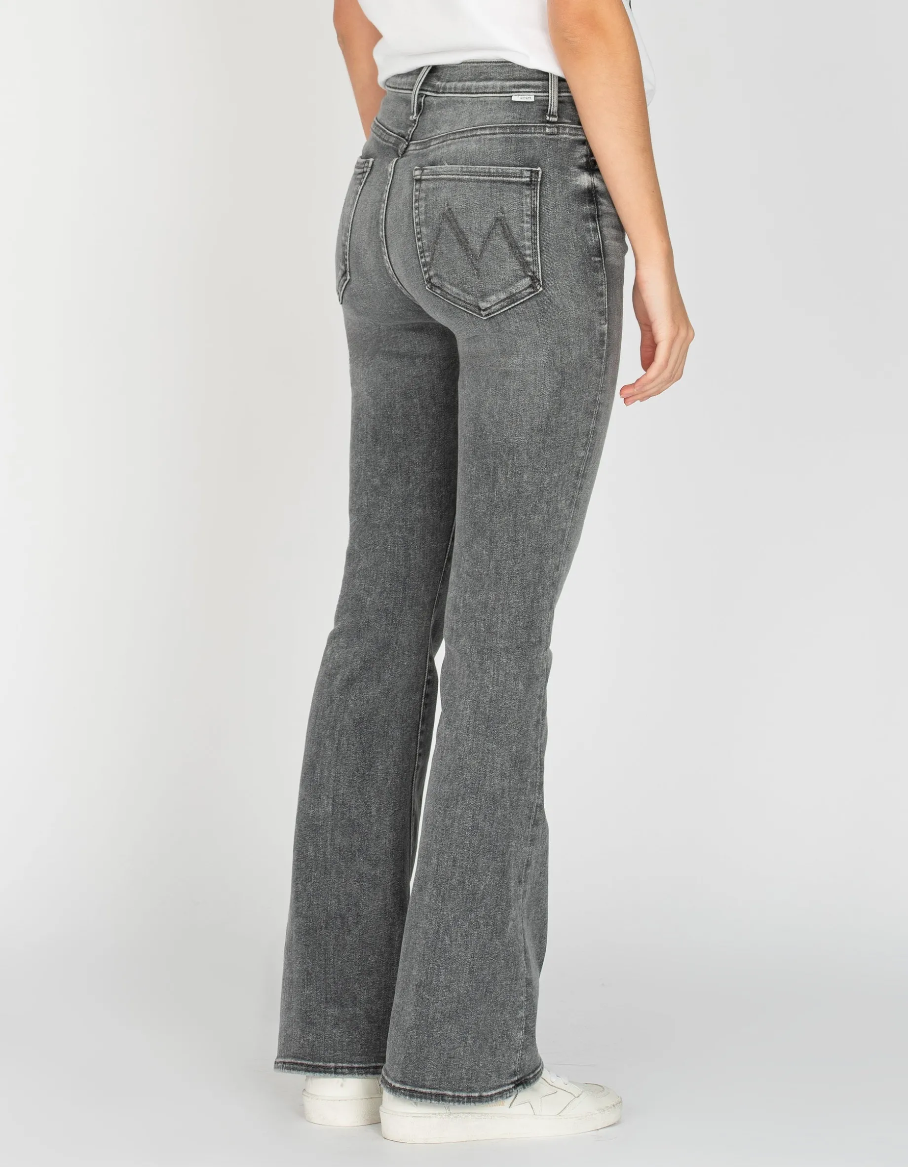 High-Waist Flare-Leg Jeans