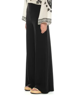 High-Waist Wide-Leg Hose