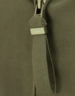 Jacke mit Leinenanteil