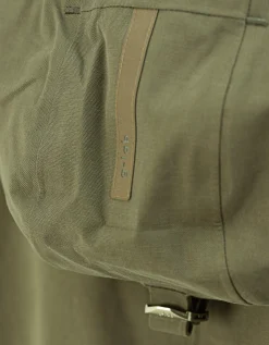 Jacke mit Leinenanteil