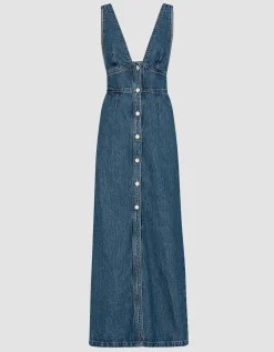Jeanskleid Martine mit verstellbaren Trägern
