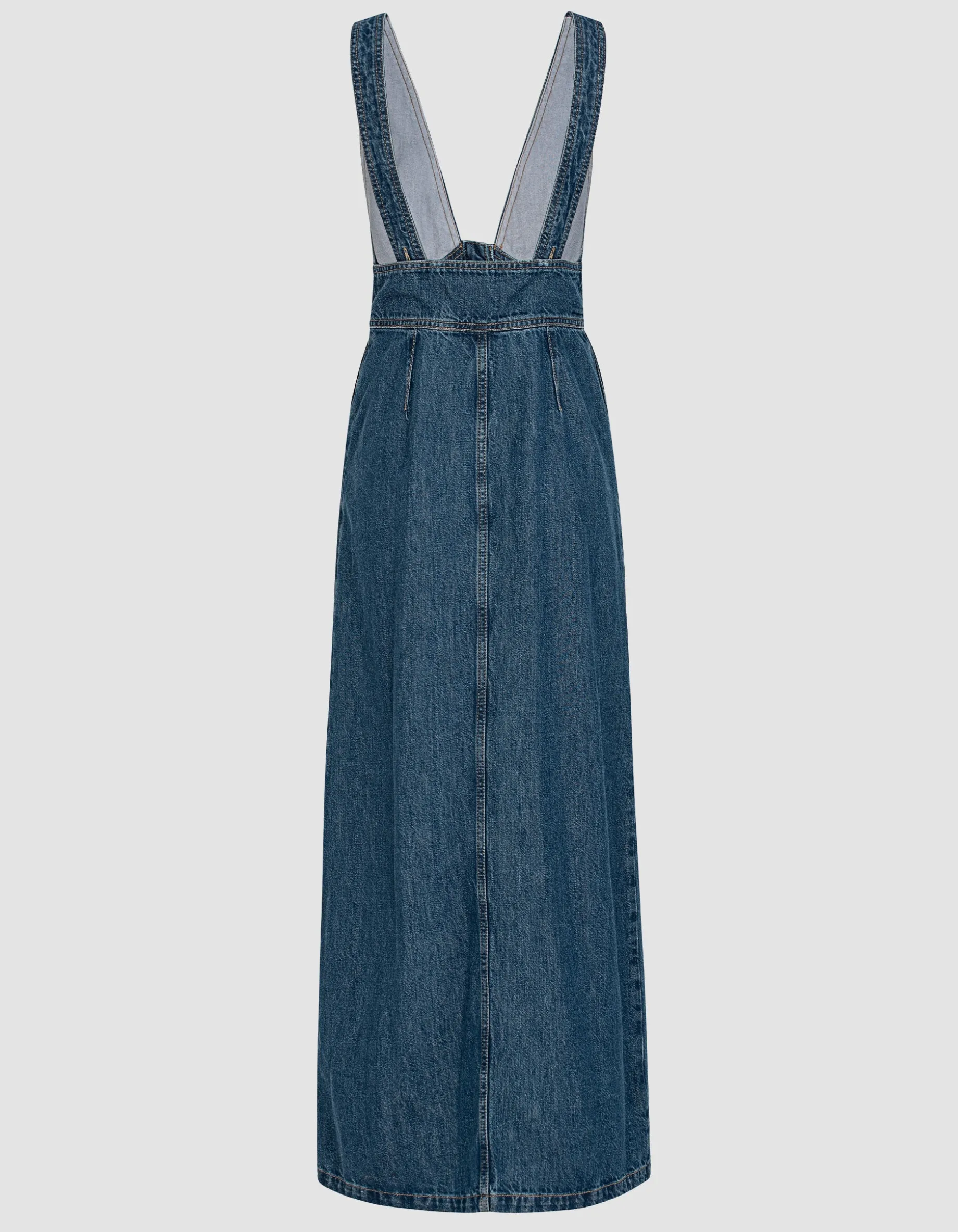 Jeanskleid Martine mit verstellbaren Trägern