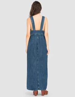 Jeanskleid Martine mit verstellbaren Trägern