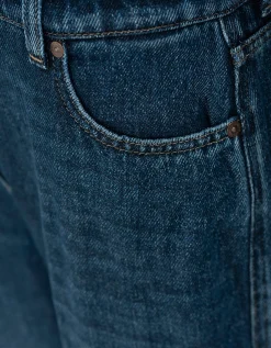 Jeans-Overall im Washed-Out Look