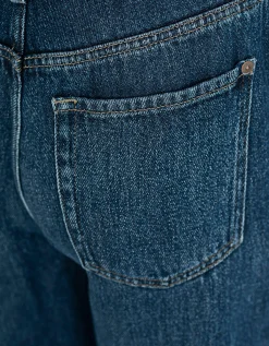 Jeans-Overall im Washed-Out Look