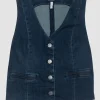 Jeans-Weste
