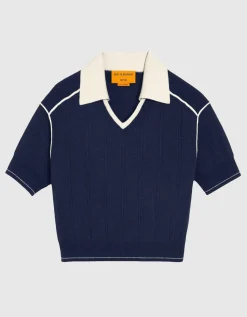 Kaschmir Polo-Shirt Pele