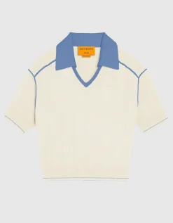 Kaschmir Polo-Shirt Pele