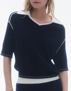 Kaschmir Polo-Shirt Pele