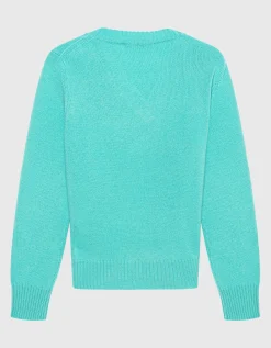 Kaschmir Pullover Lago mit V-Ausschnitt