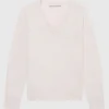 Kaschmir Pullover mit V-Ausschnitt