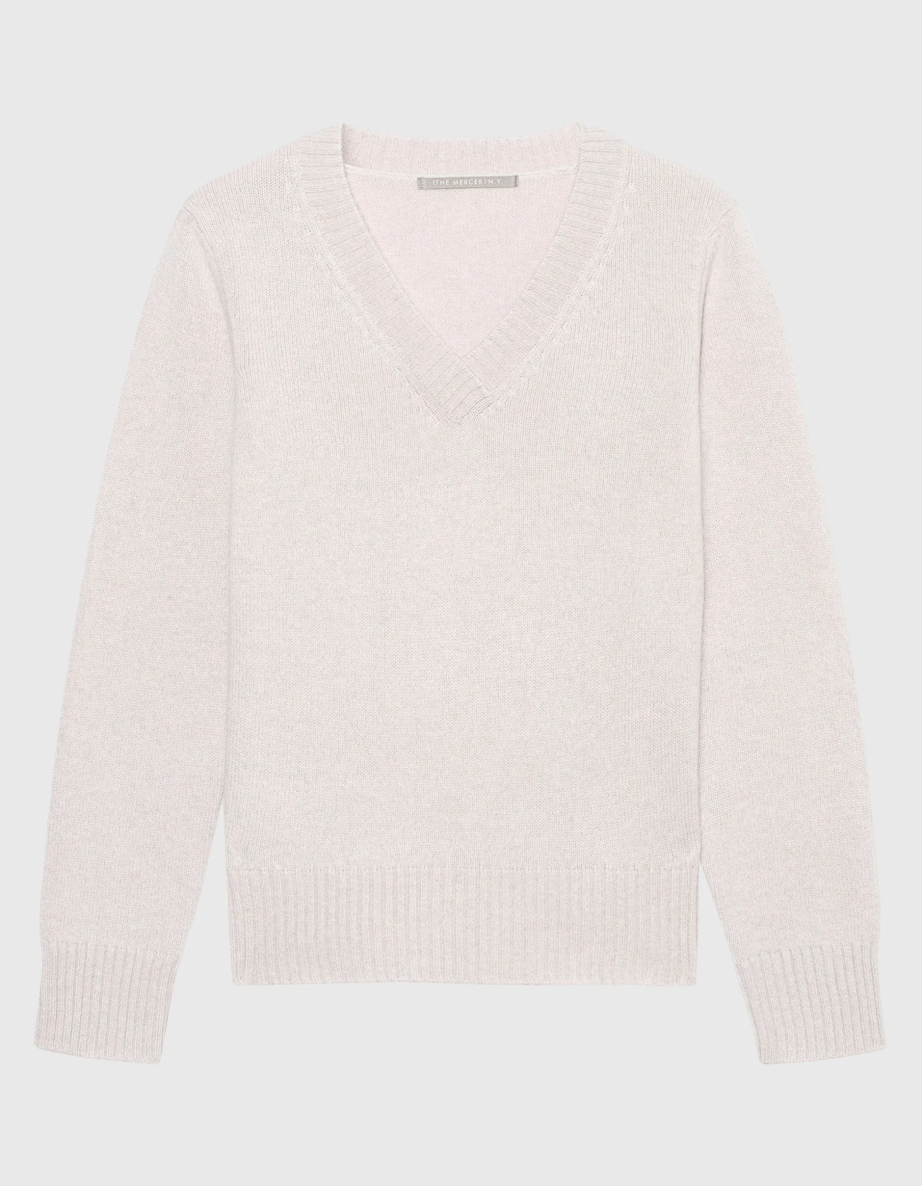 Kaschmir Pullover mit V-Ausschnitt