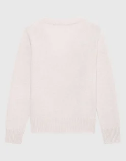 Kaschmir Pullover mit V-Ausschnitt