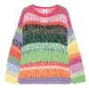 Kaschmir-Grobstrick-Pullover