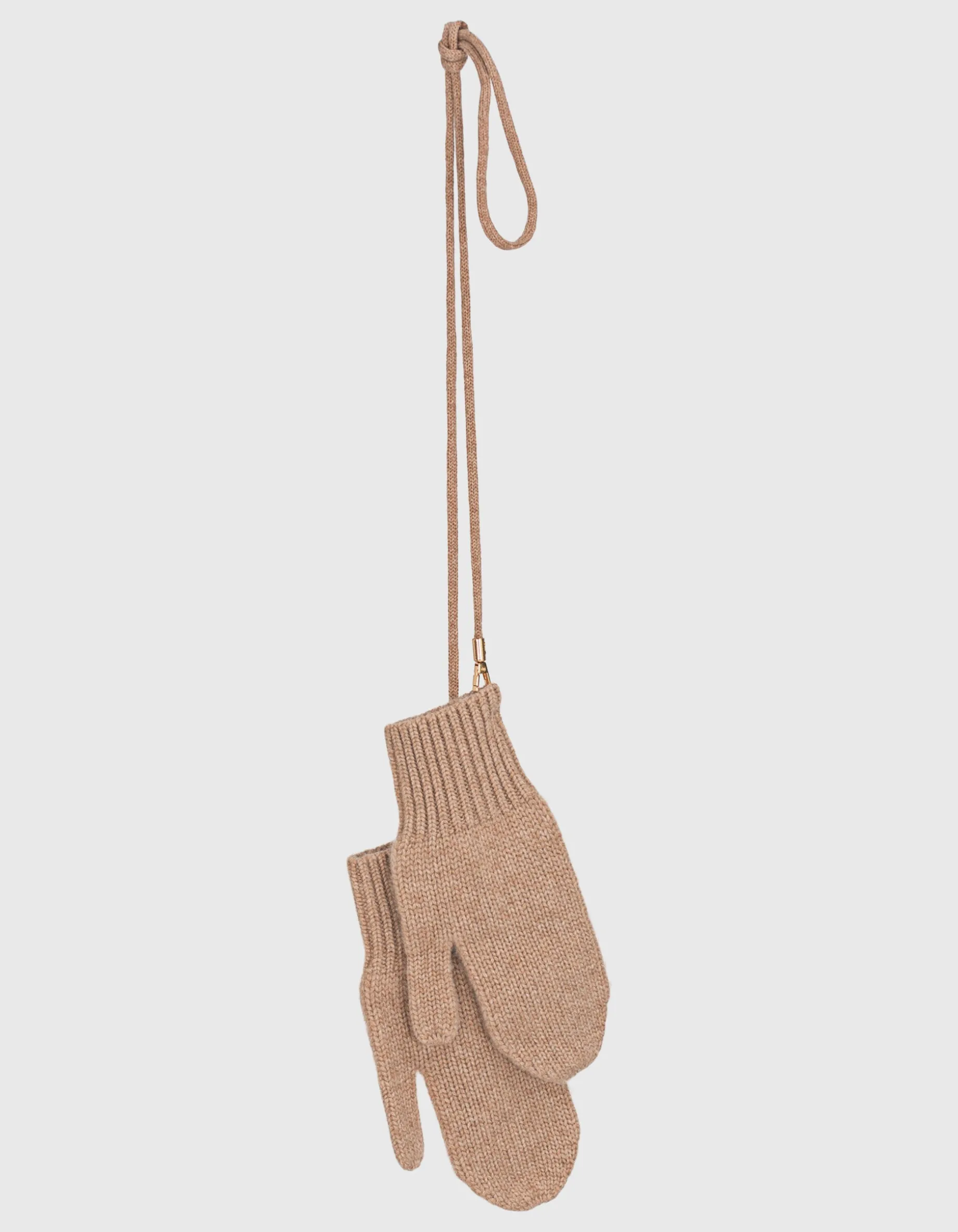 Kaschmir-Handschuhe mit abnehmbarem Riemen