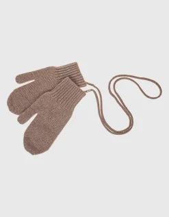 Kaschmir-Handschuhe mit abnehmbarem Riemen