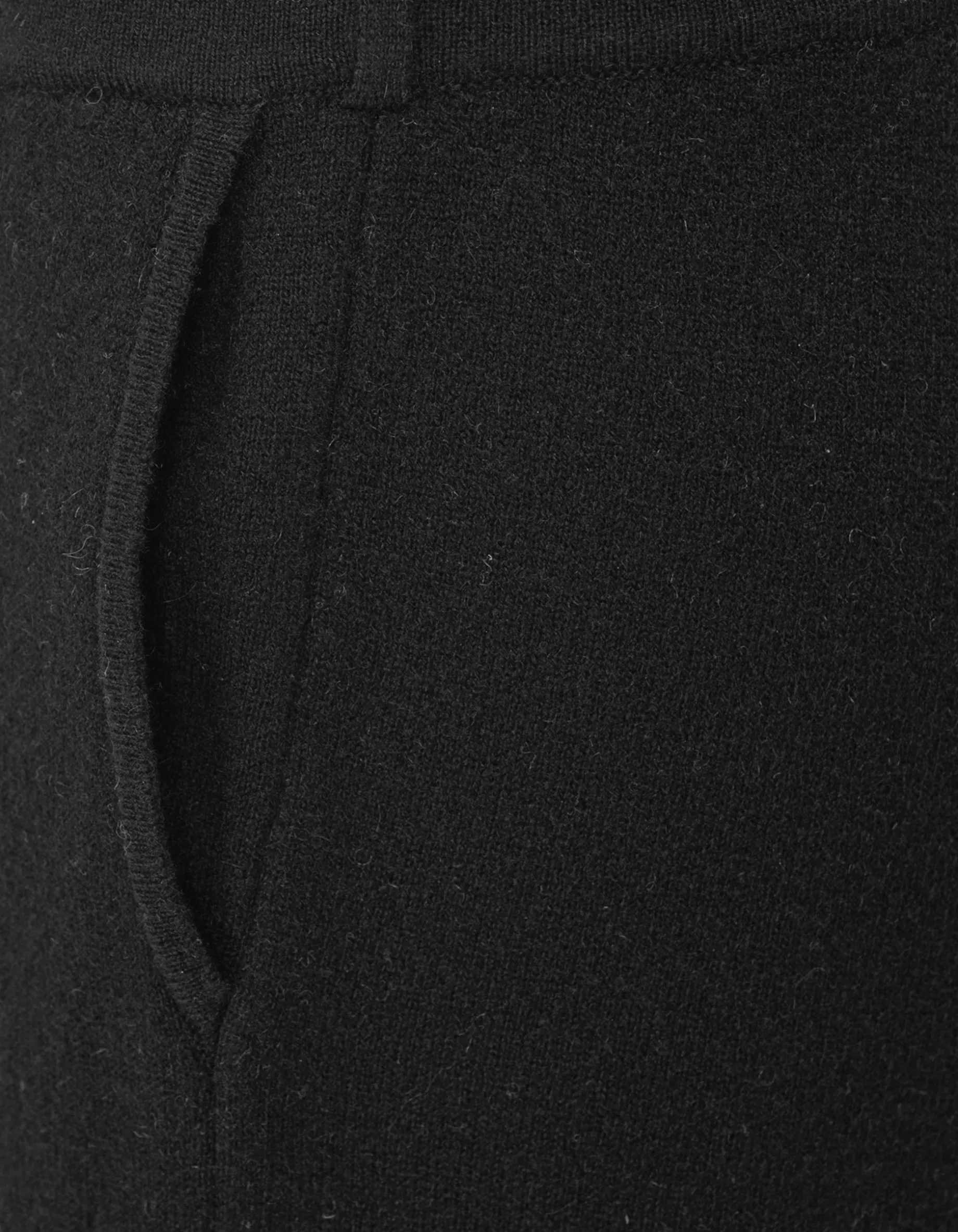 Kaschmir-Hose mit elastischem Bund
