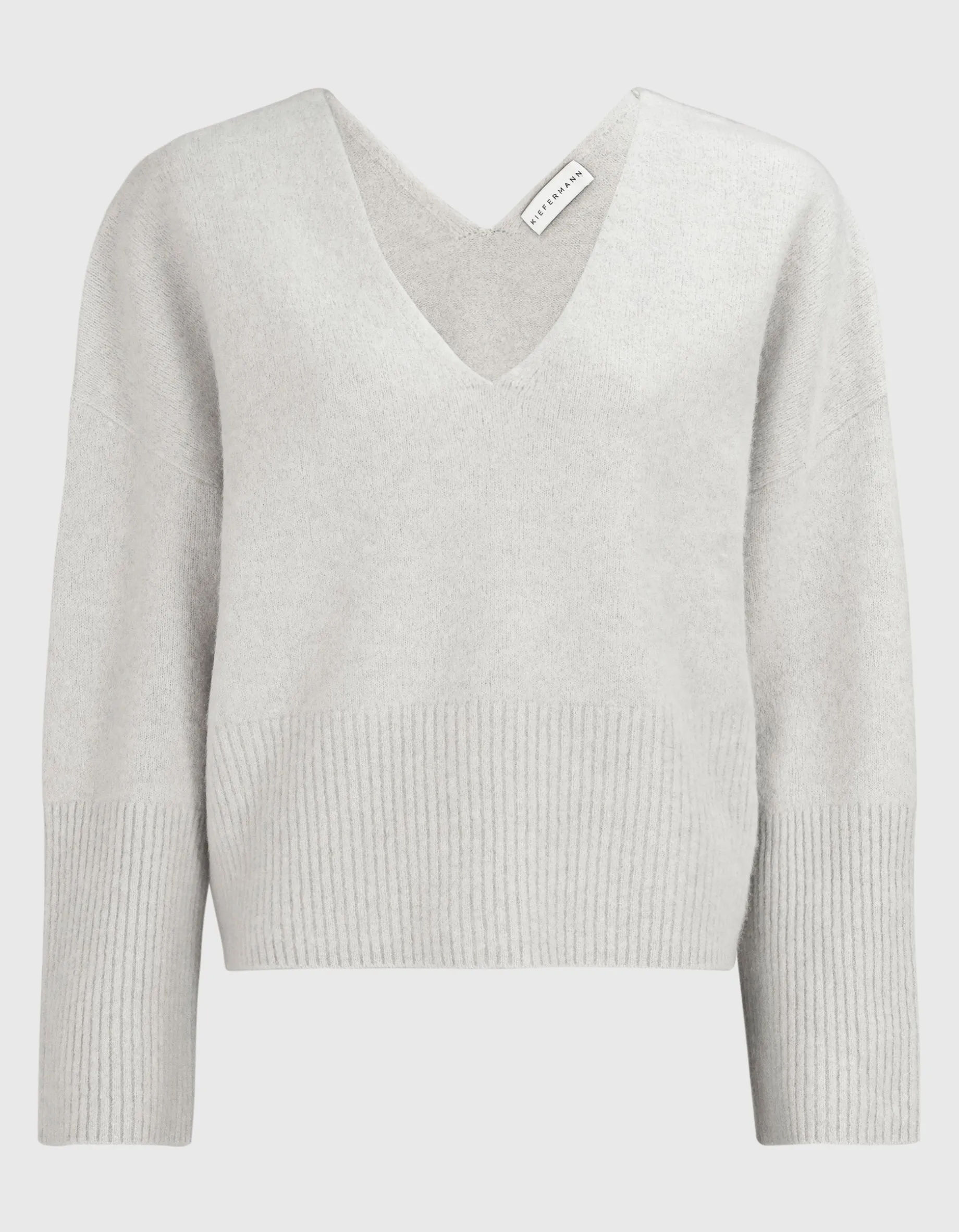 Kaschmir-Mix Pullover mit V-Ausschnitt Xeniane
